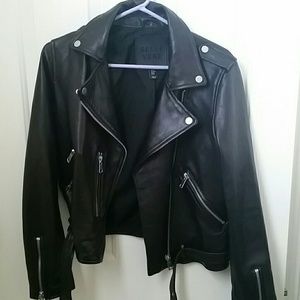 Belle Vere Leather Moto Jacket